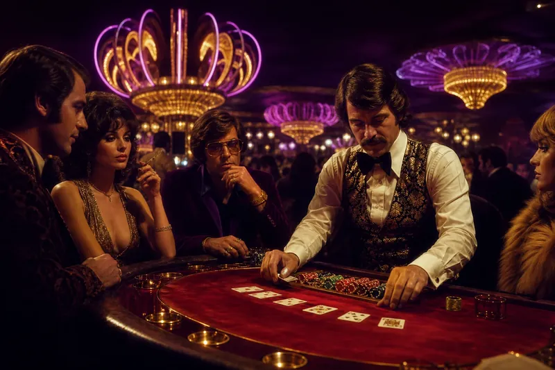 Casino film Las Vegas 70-80-as évek retro kaszinó hangulat
