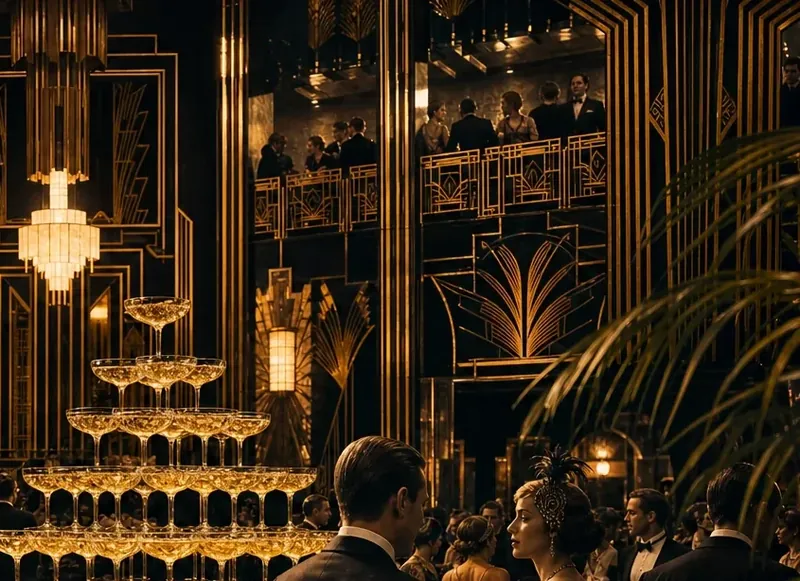 Flapper ruhák és 1920-as évek jelmezek Gatsby esten
