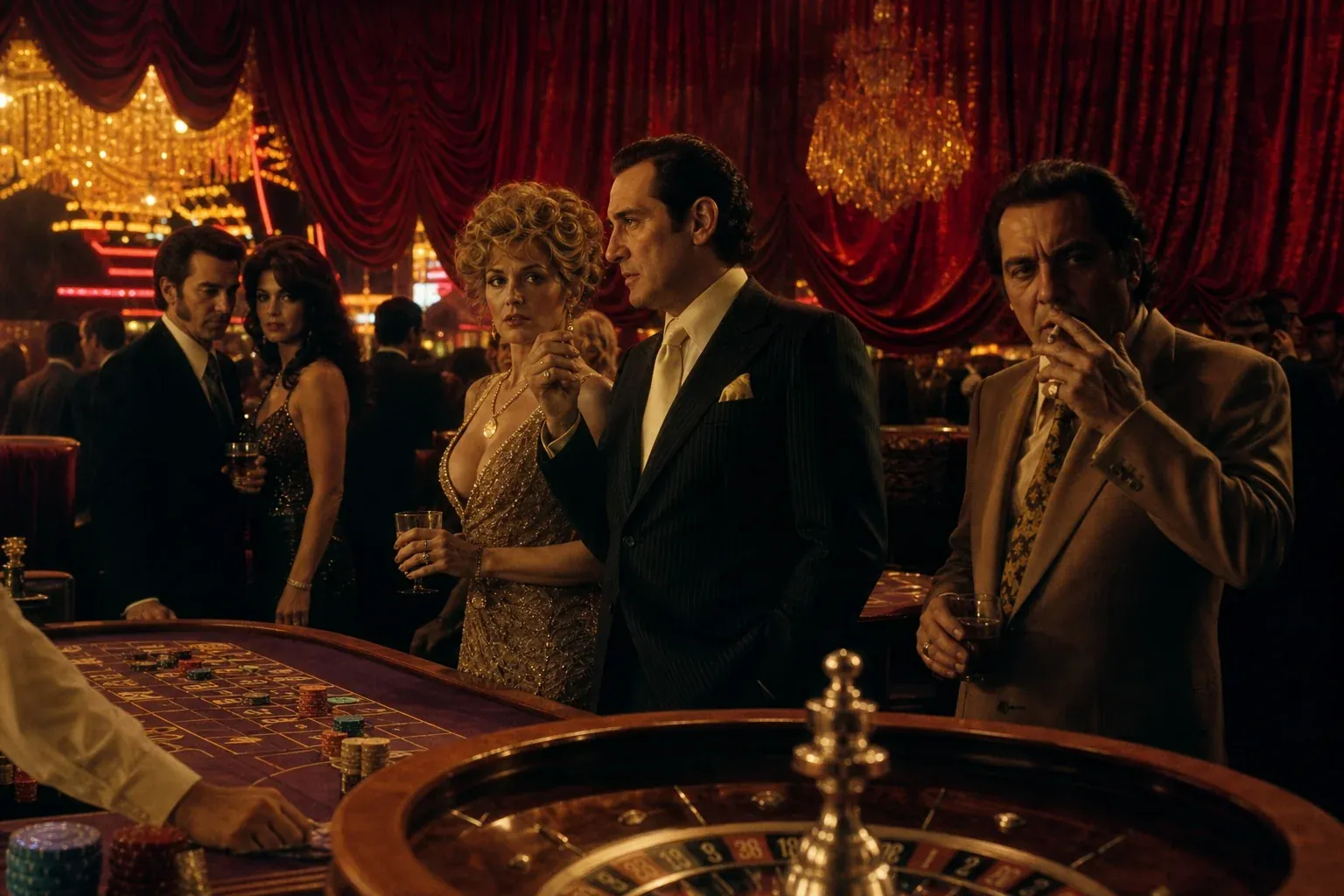 Casino film ihlette Las Vegas-i kaszinó est a 70-80-as évek hangulatában