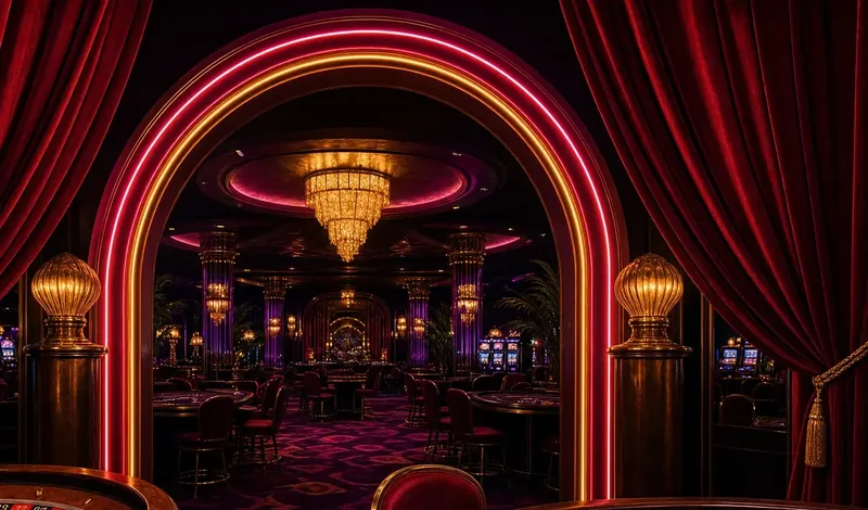 Casino céges kaszinó est Miskolcon retro neon hangulattal