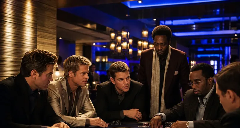 Ocean's Eleven csapatépítő kaszinó est nagy létszámmal