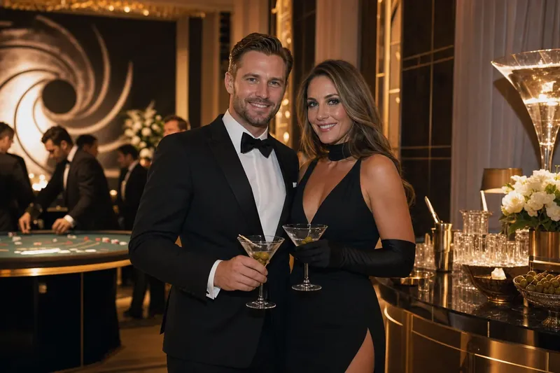 Szabó Anna James Bond tematikus estjének fotója