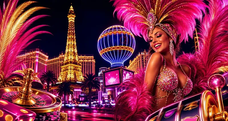 DJ szett EDM zenével Las Vegas tematikus esten